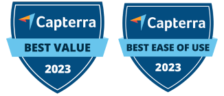 Capterra badges 2023
